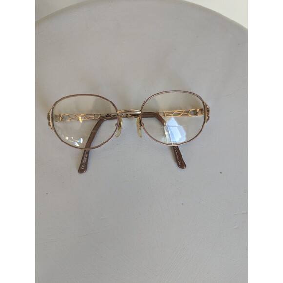 Vtg Christian Dior Eyeglasses Logo Made in Austria 80s 90s Style 2928 44C 135 - Picture 1 of 10